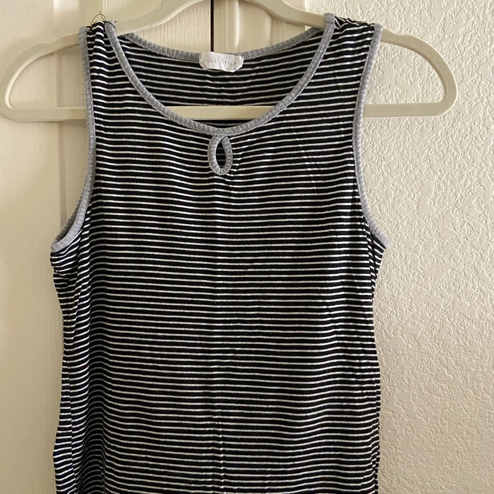 striped tank top